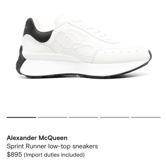 McQueen Sprint Sneakers - Picture 1 of 11